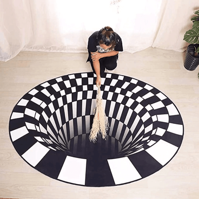 3D Optical Illusion Rug