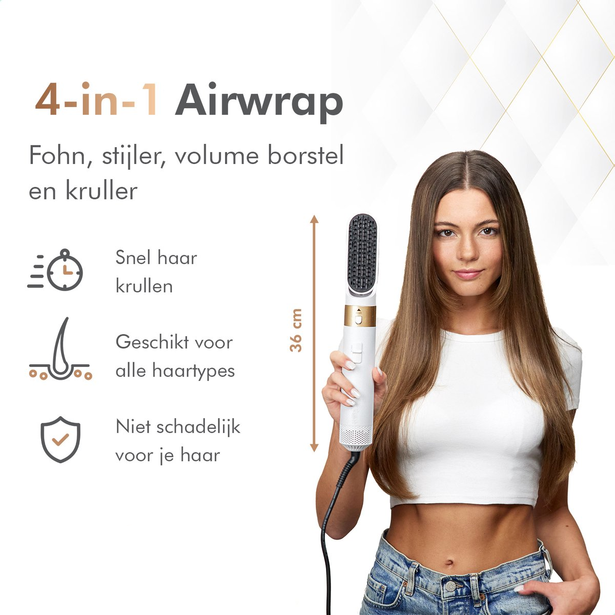 4-in-1 Hair Styler for Perfect Styling