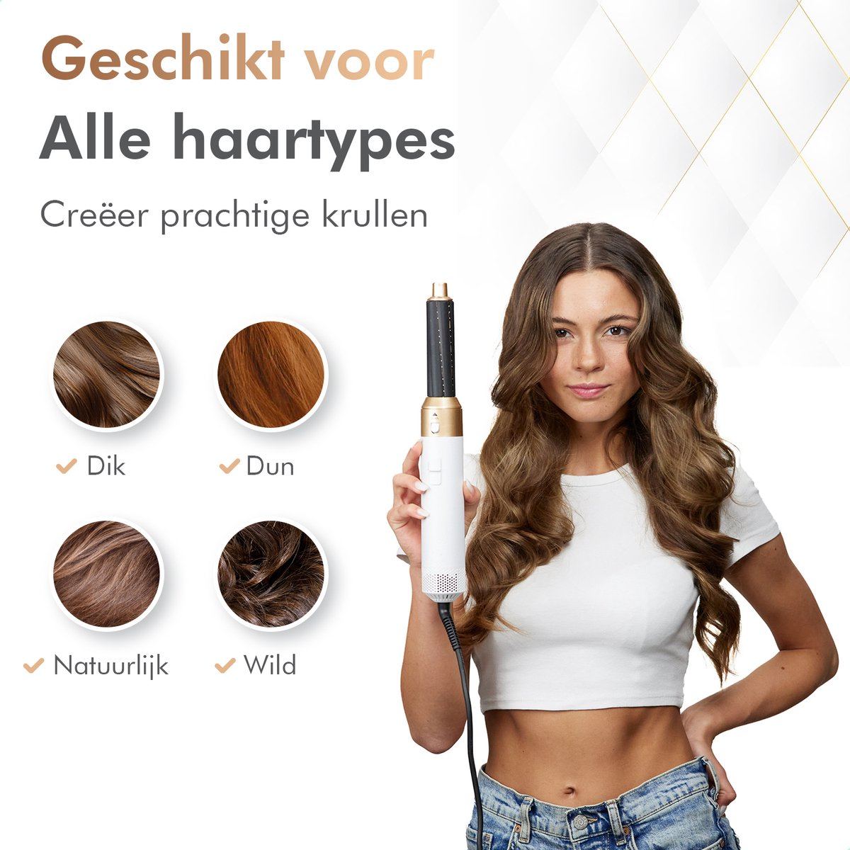 4-in-1 Hair Styler for Perfect Styling