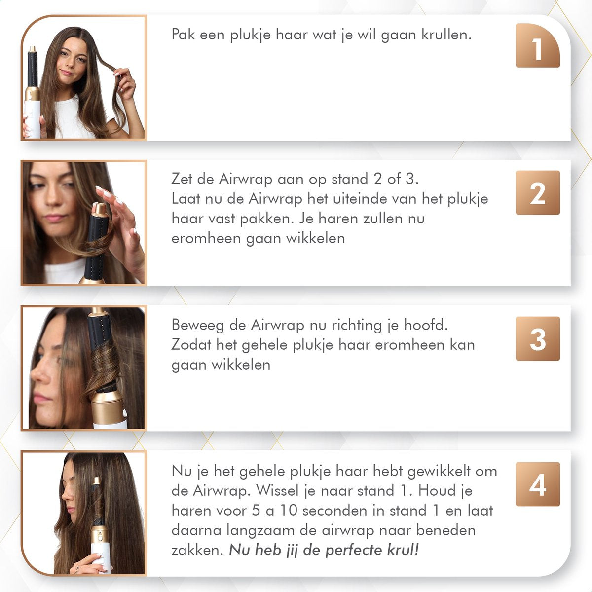 4-in-1 Hair Styler for Perfect Styling