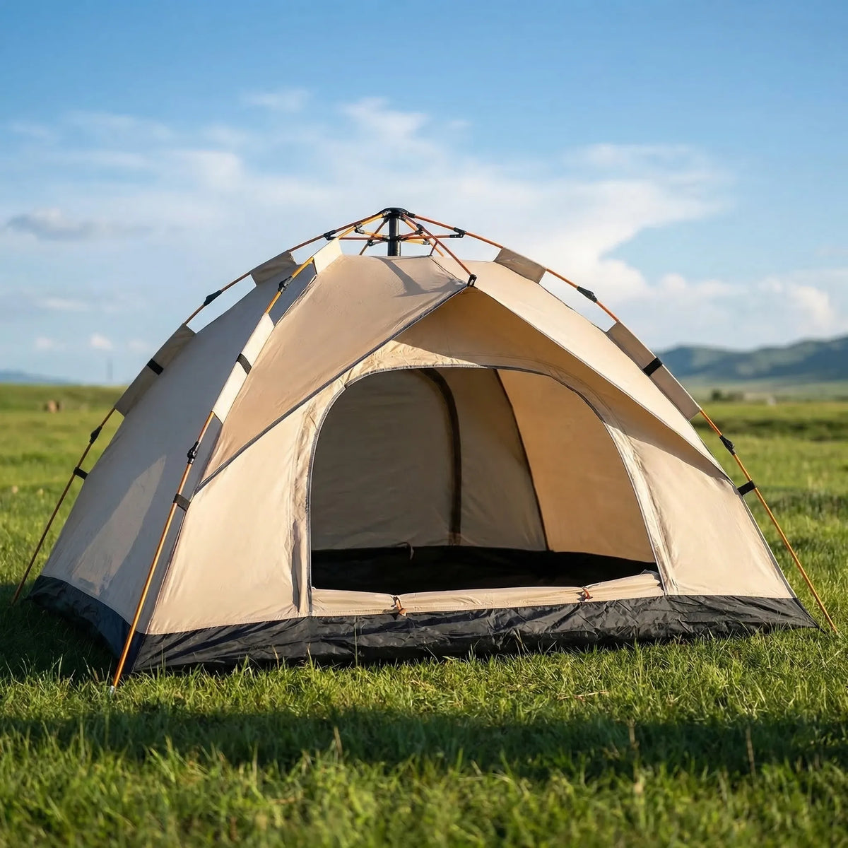 4-Person Instant Pop-Up Camping and Beach Tent