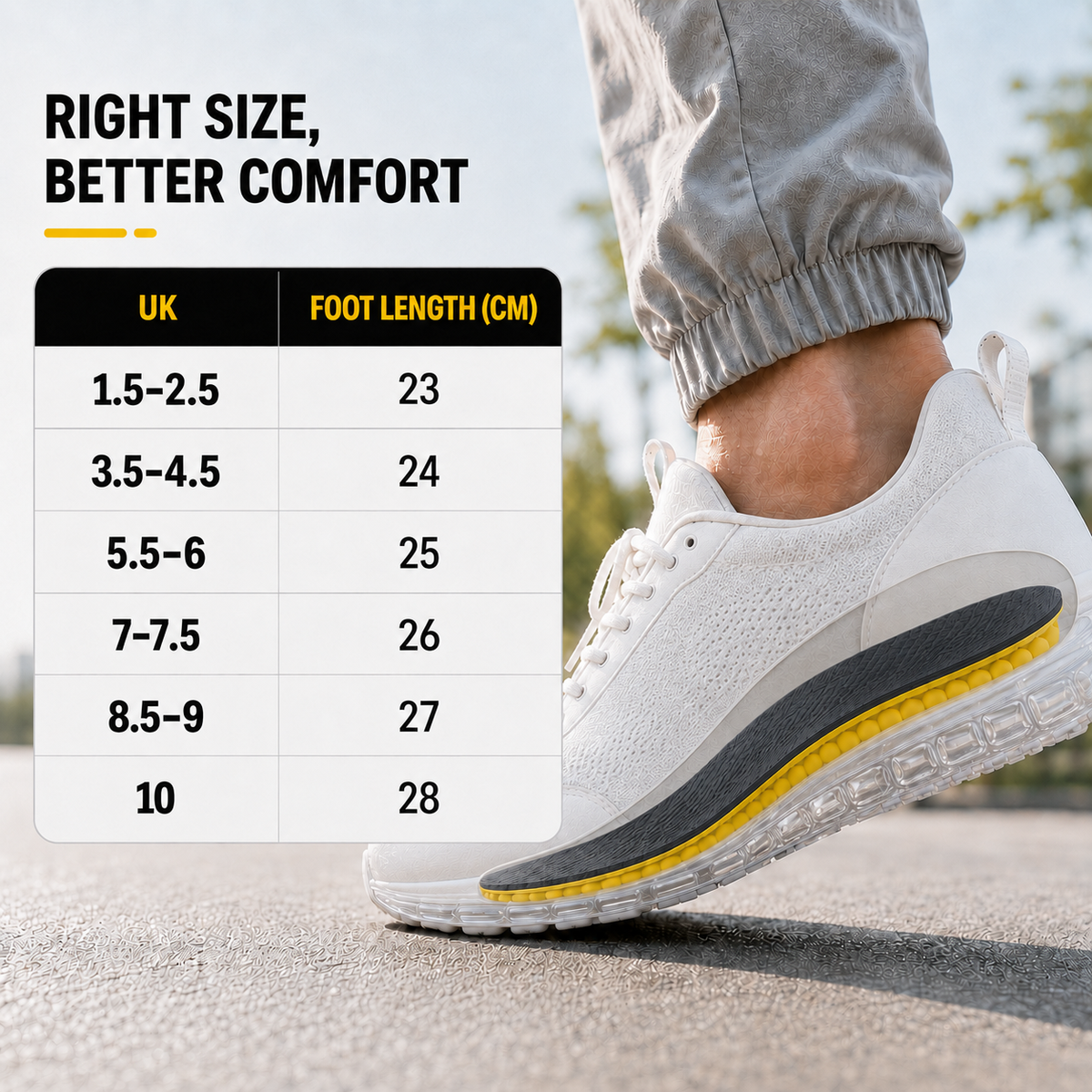 4D Contoured Sports Insoles
