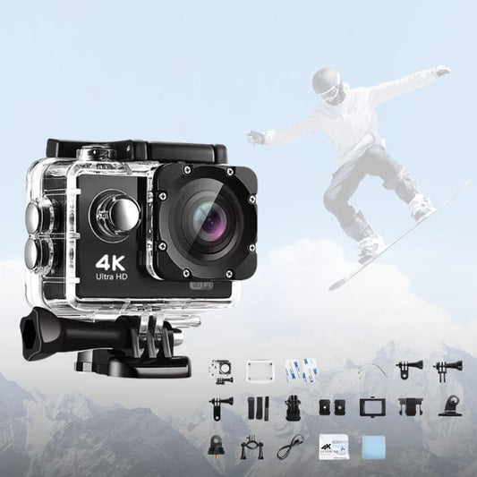 4K Ultra HD Waterproof Wi-Fi Sports Action Camera