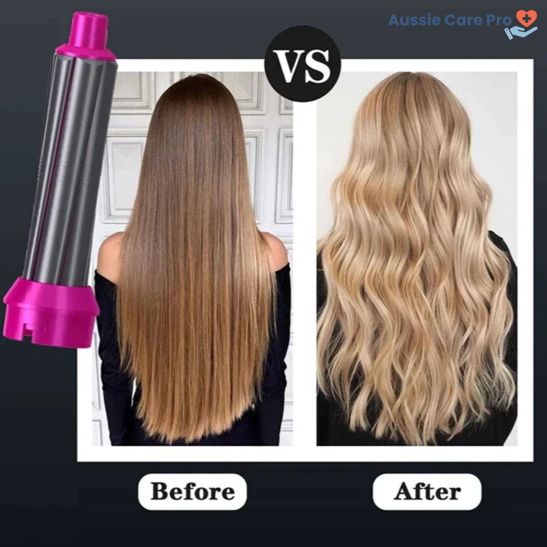 5-in-1 Hair Styler – Curl, Straighten, Dry & Volumize