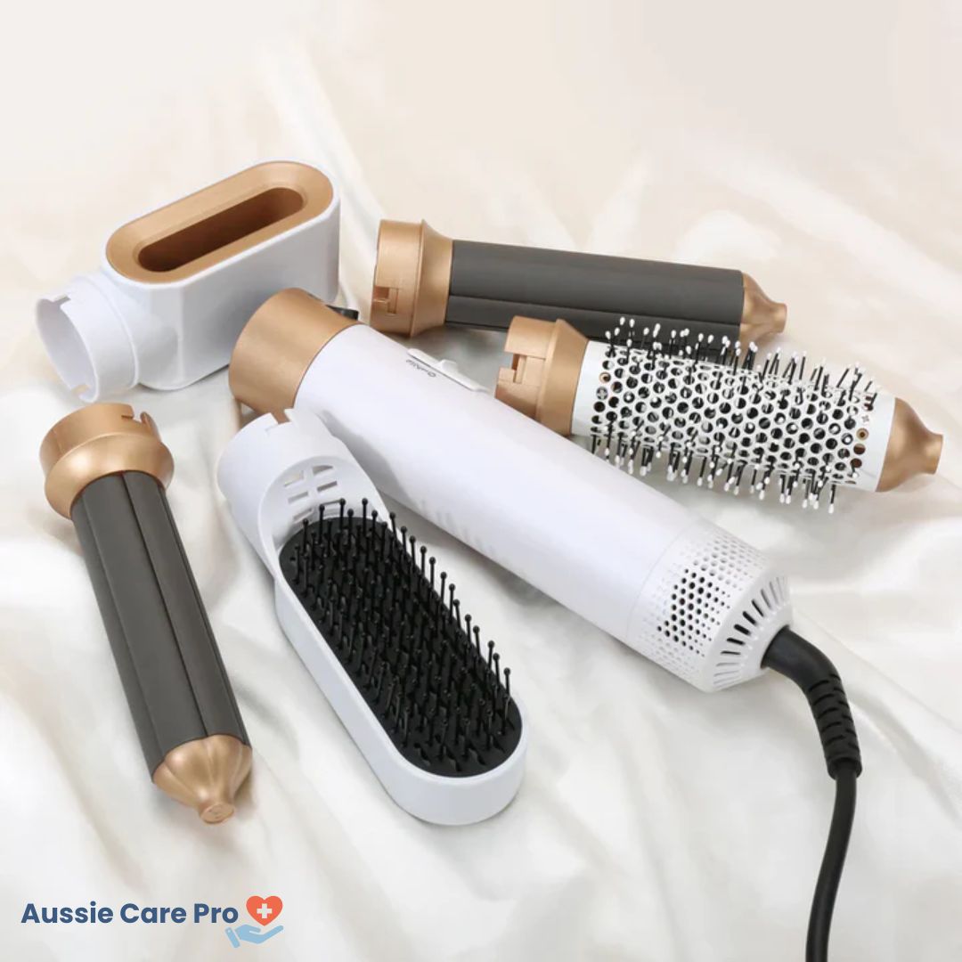 5-in-1 Hair Styler – Curl, Straighten, Dry & Volumize