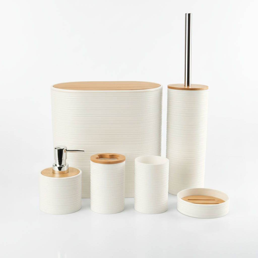 6-Piece Bathroom Accessories Set