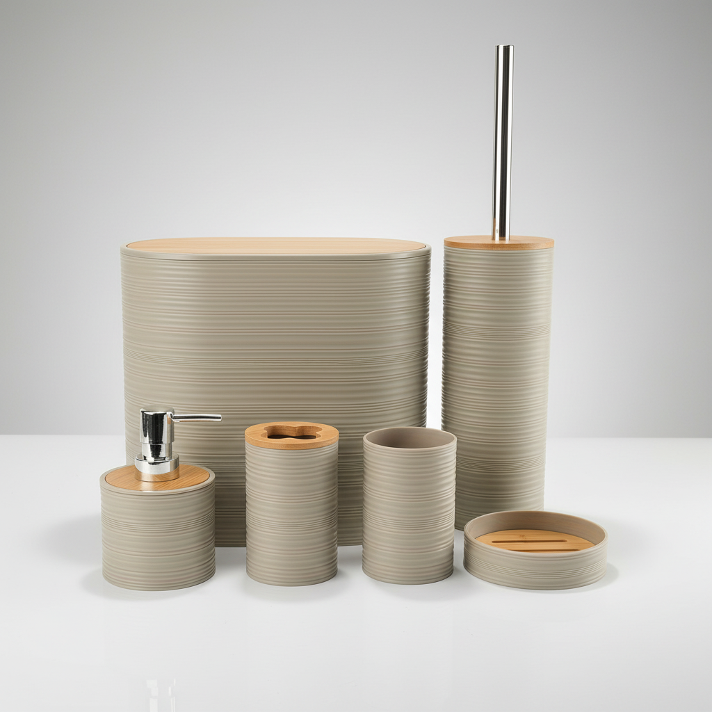 6-Piece Bathroom Accessories Set