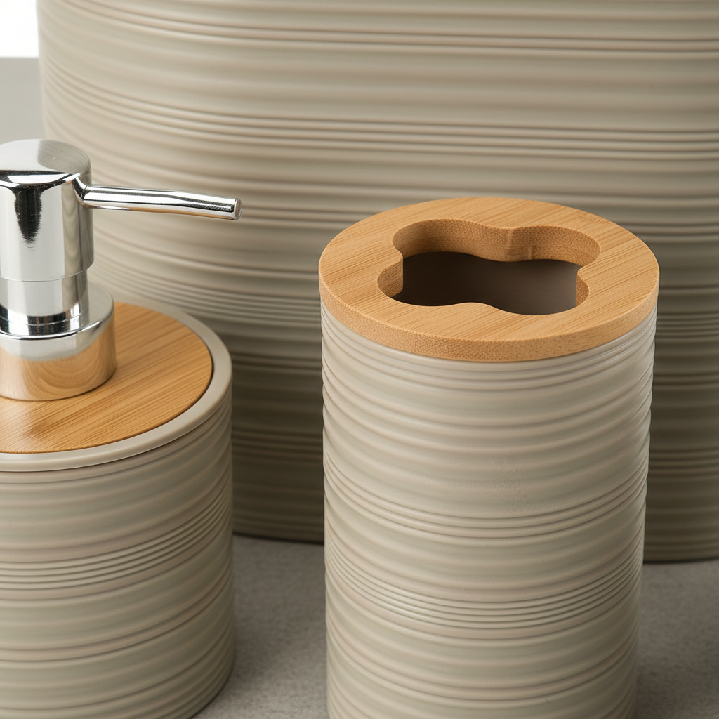 6-Piece Bathroom Accessories Set