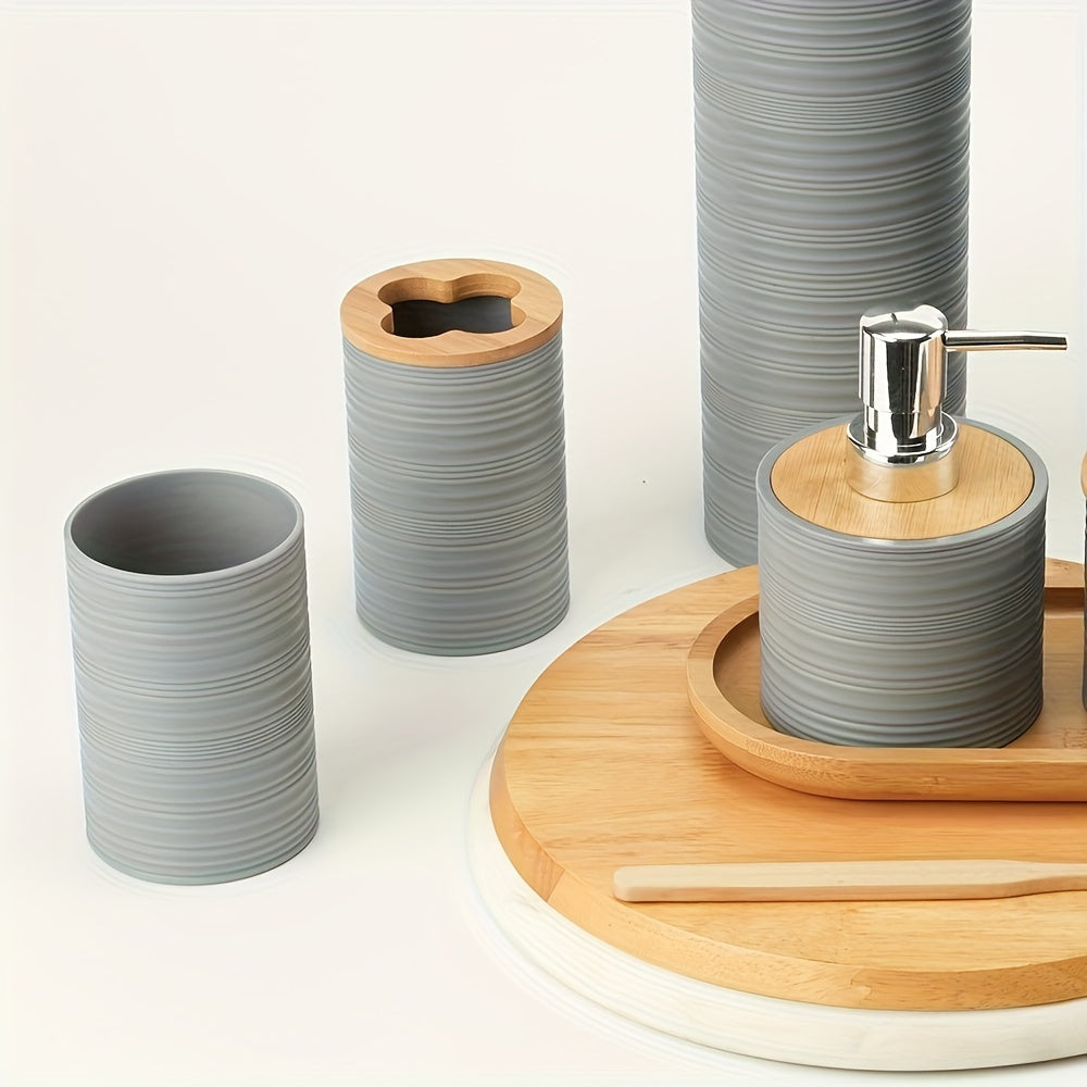 6-Piece Bathroom Accessories Set