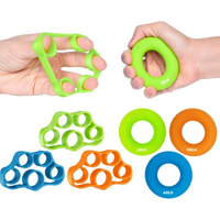 6-Piece Hand Grip Strengthener Set