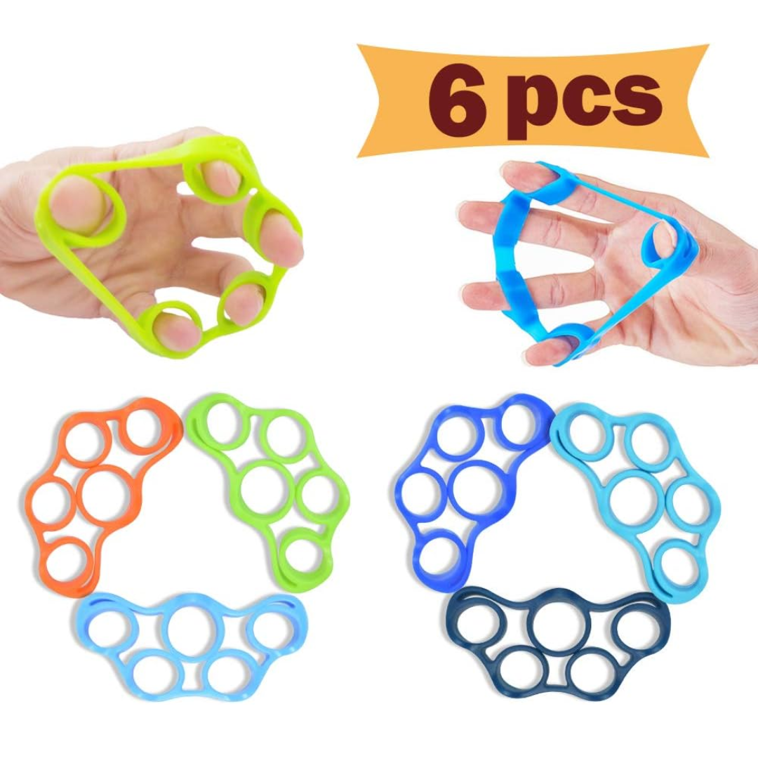 6-Piece Hand Grip Strengthener Set