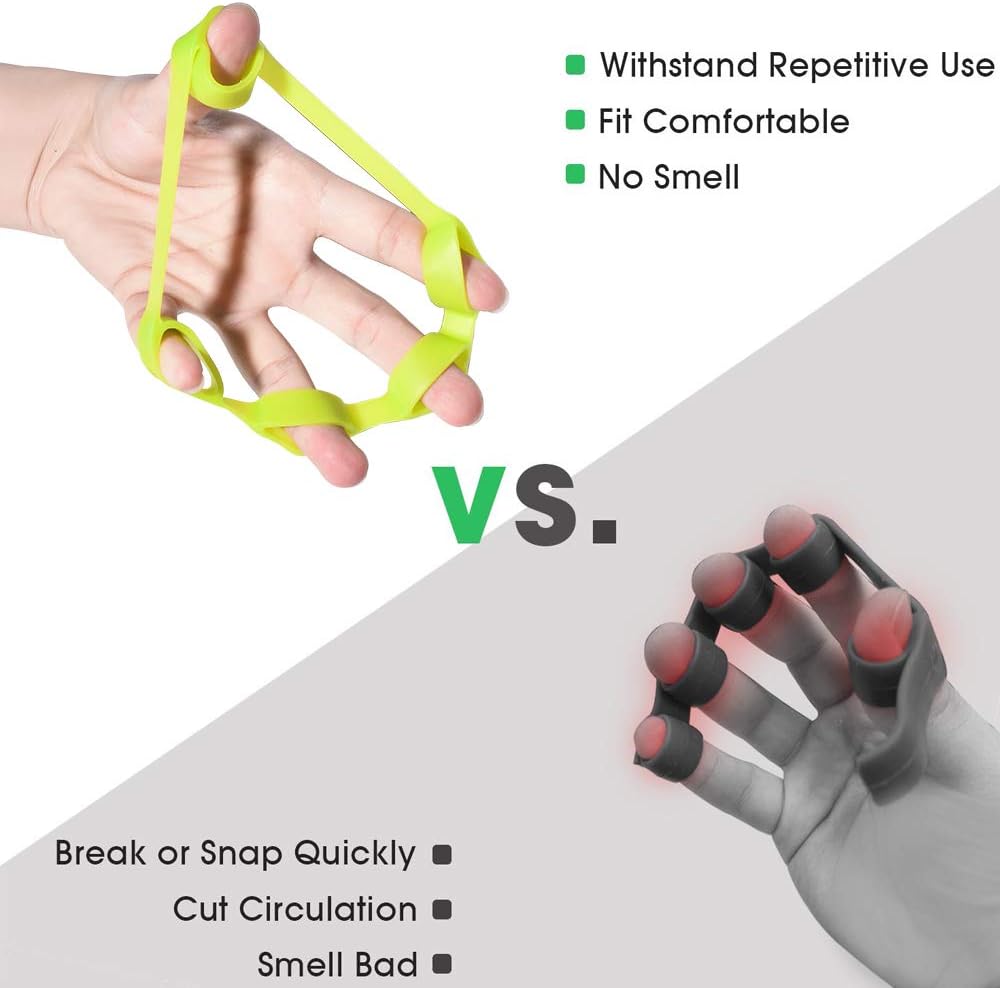6-Piece Hand Grip Strengthener Set