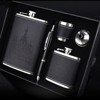 9 Oz Stainless Steel Hip Flask Set with Accessories – Portable Design