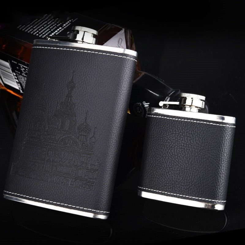9 Oz Stainless Steel Hip Flask Set with Accessories – Portable Design
