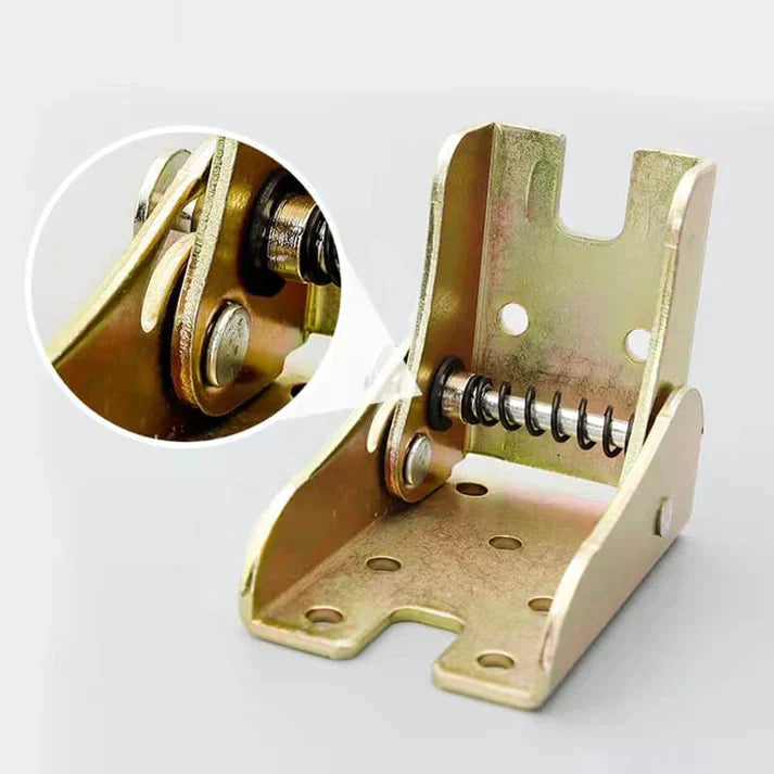 90-Degree Self-Locking Folding Hinge - Sturdy and Rustproof