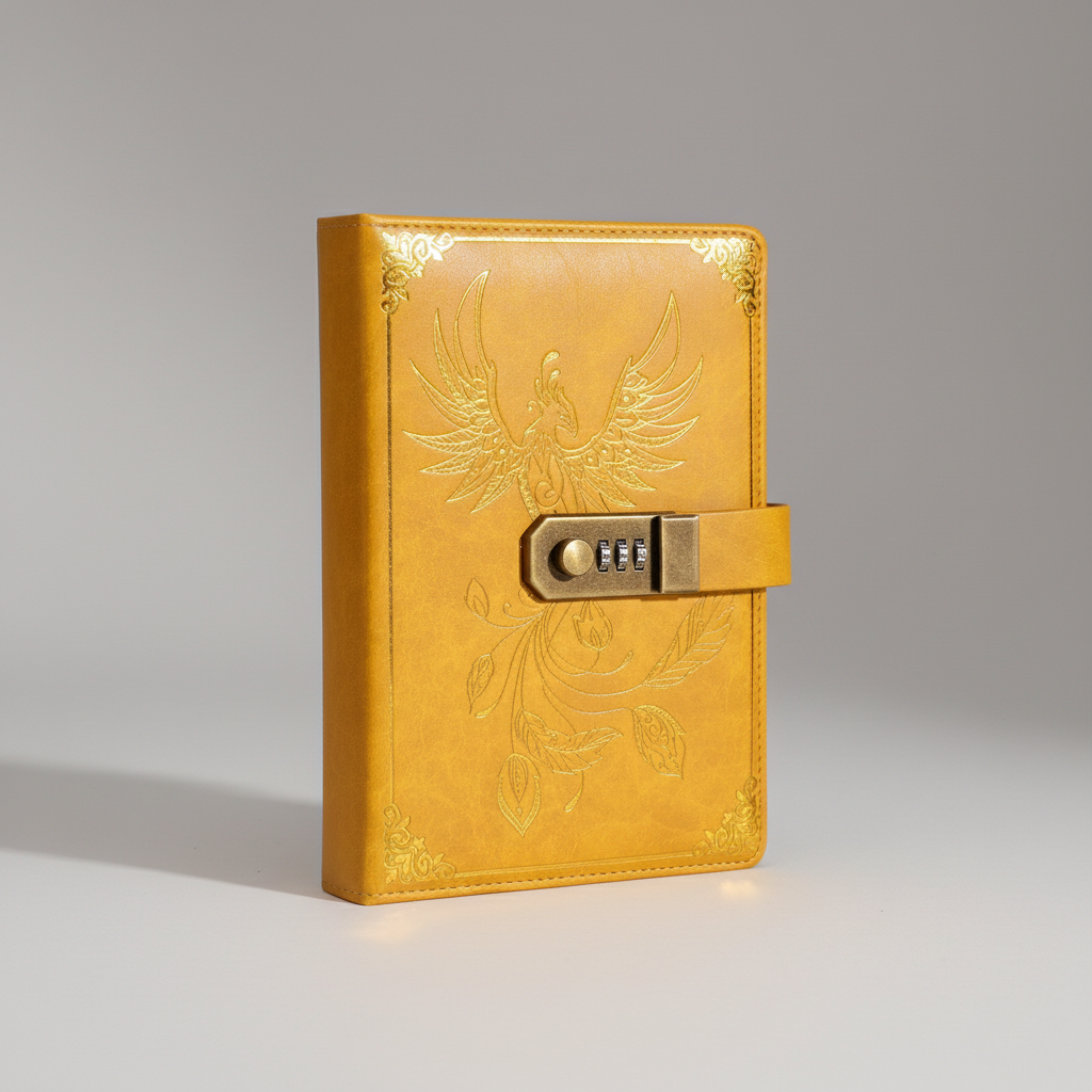 A5 Lined Locking Journal