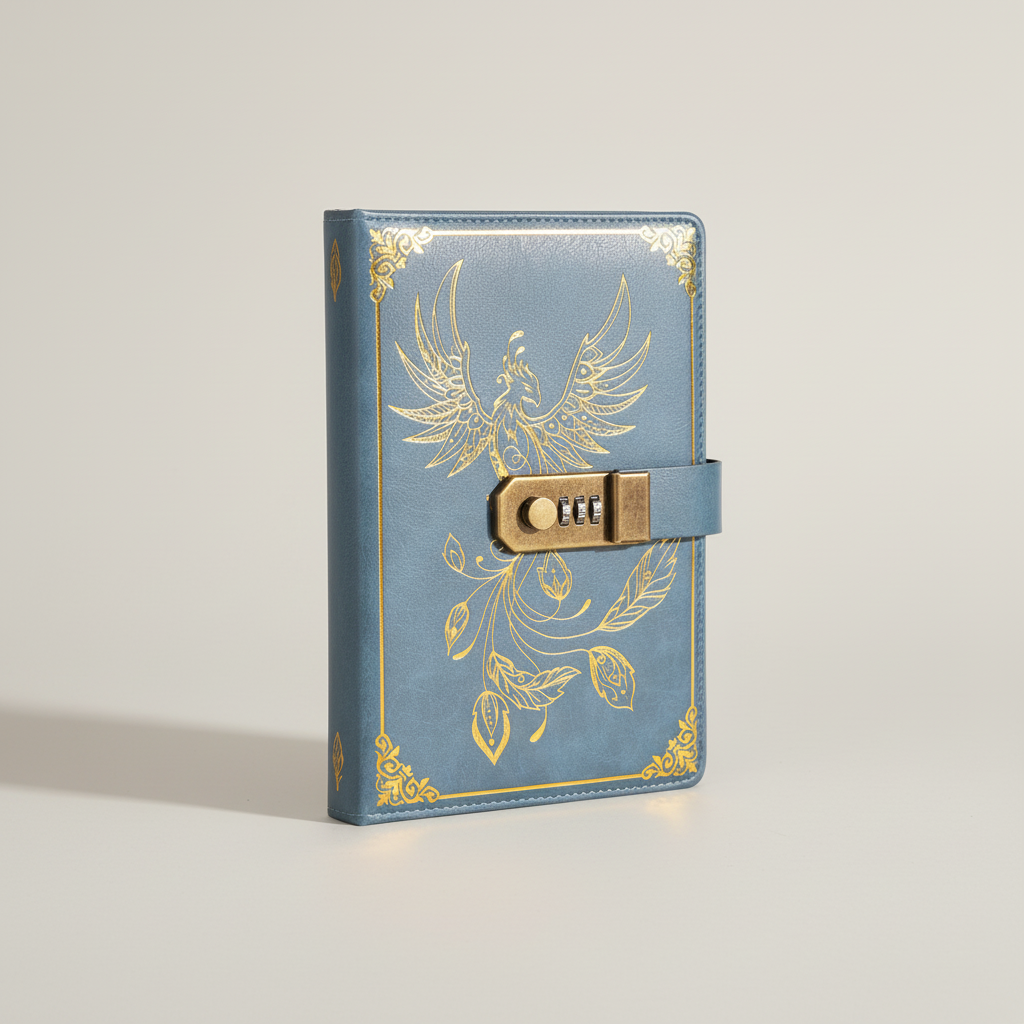 A5 Lined Locking Journal