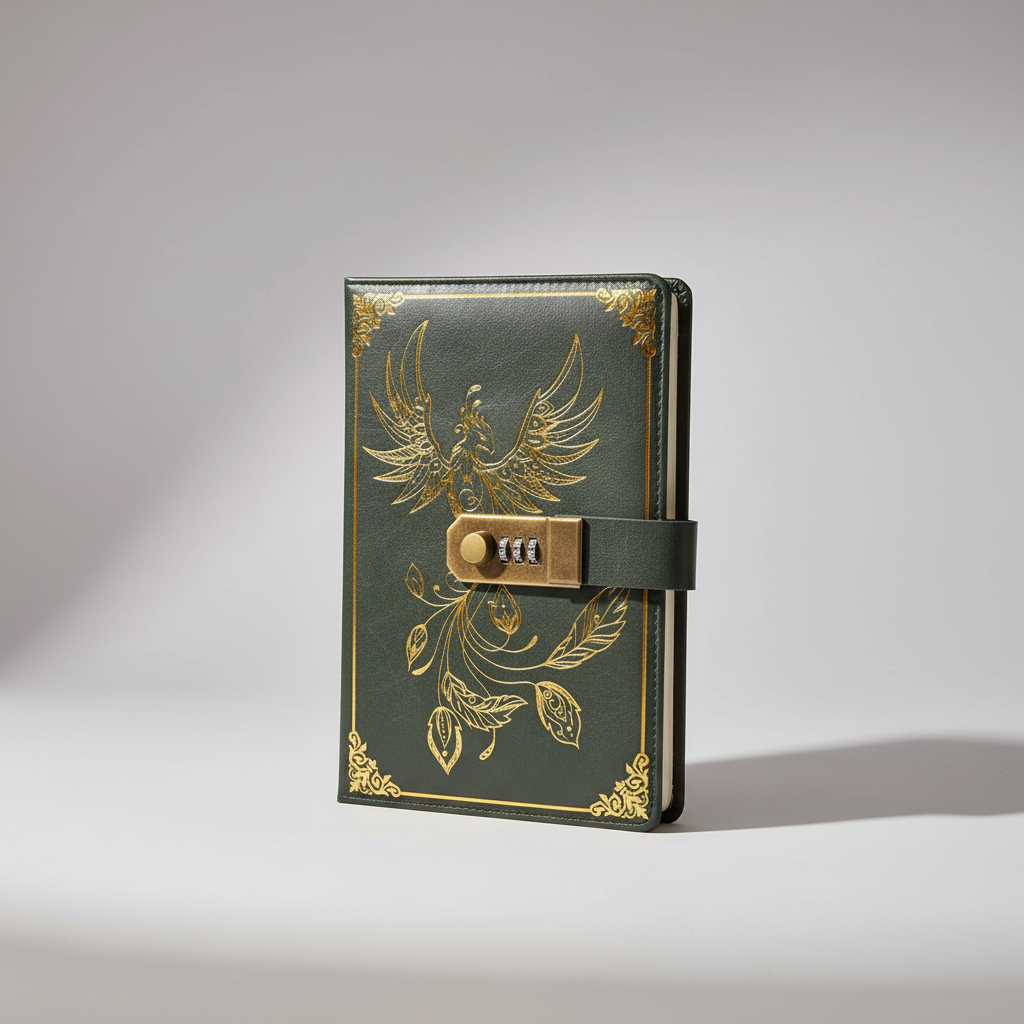 A5 Lined Locking Journal
