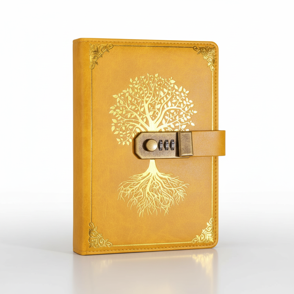 A5 Lined Locking Journal