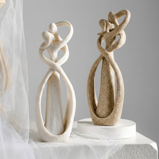 Abstract Timeless Love Sculpture