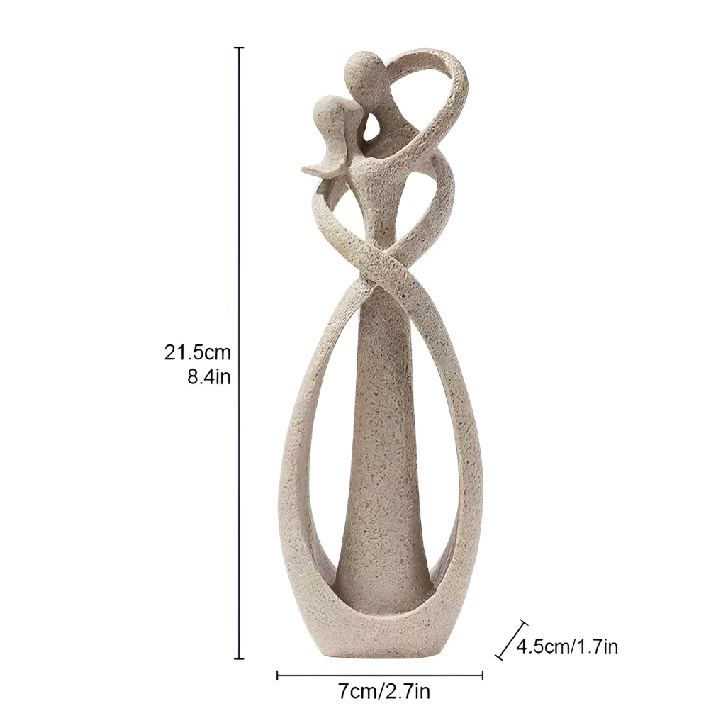 Abstract Timeless Love Sculpture