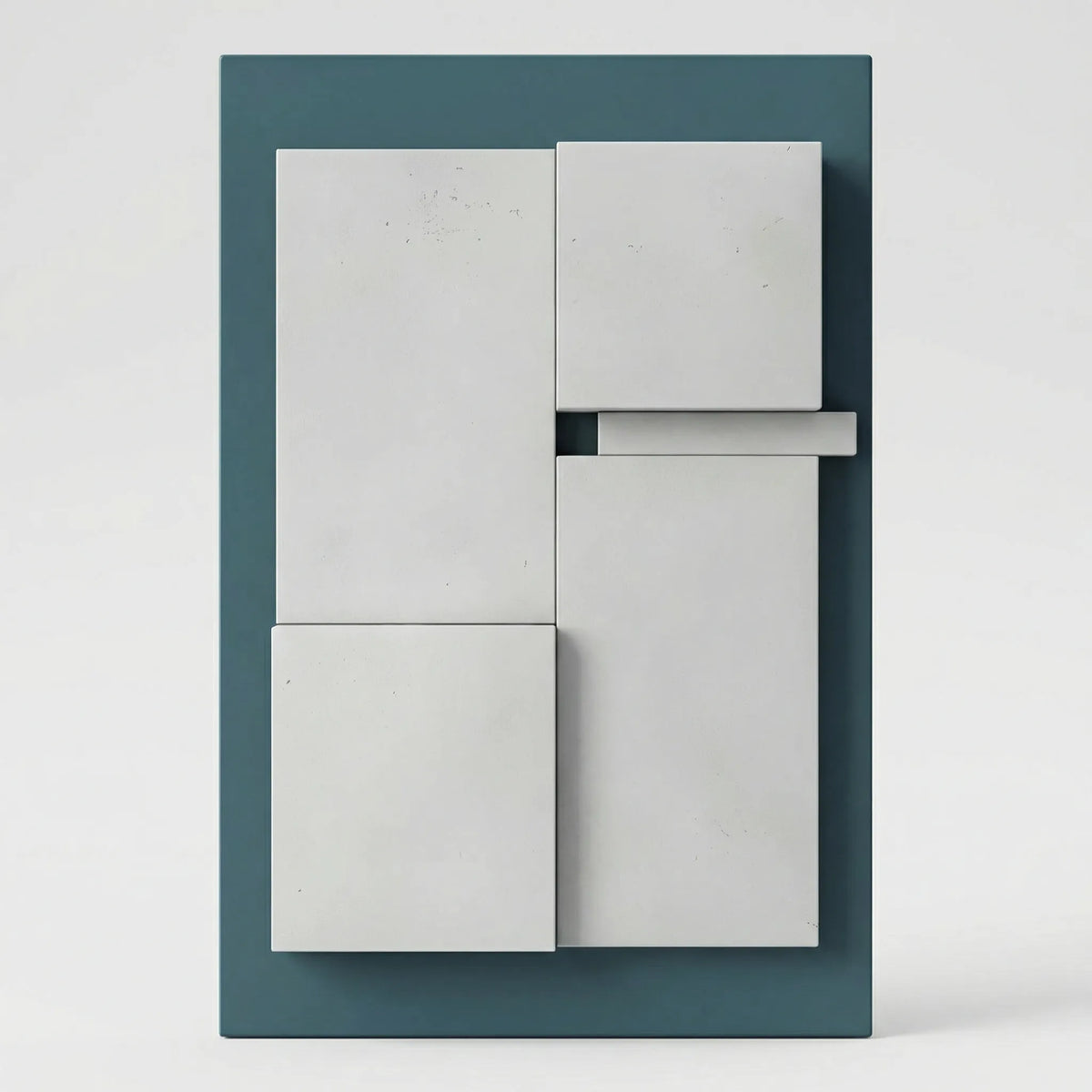 Abstract Wall Decor with 3D Line Effect - Spatialbloom