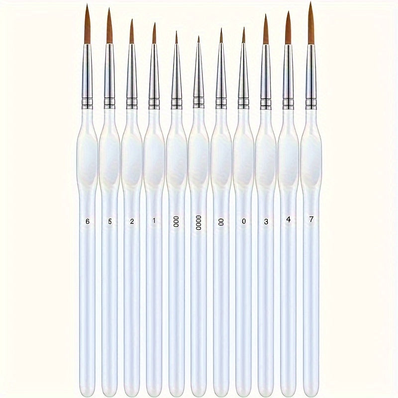 Acrylic Paint Brushes – Professional Paint Brush Set with Detail Brush for Fine Painting