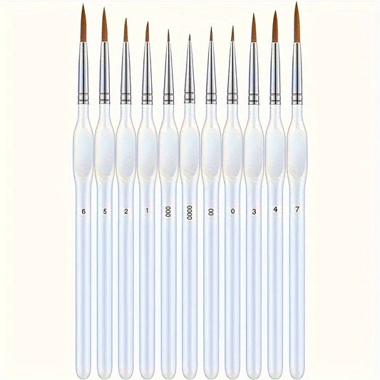Acrylic Paint Brushes – Professional Paint Brush Set with Detail Brush for Fine Painting