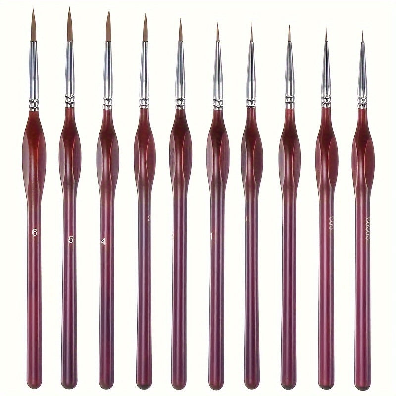 Acrylic Paint Brushes – Professional Paint Brush Set with Detail Brush for Fine Painting