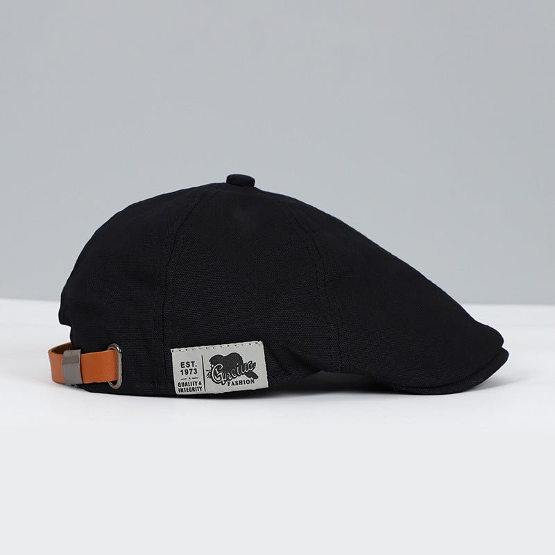 Adjustable Flat Cap for a Perfect Fit and Comfort