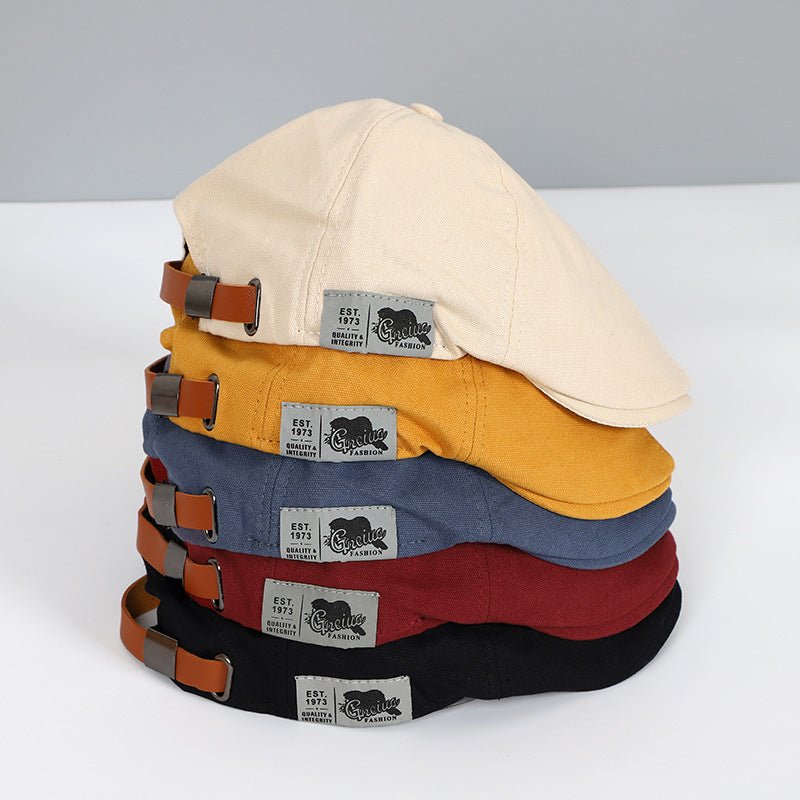 Adjustable Flat Cap for a Perfect Fit and Comfort