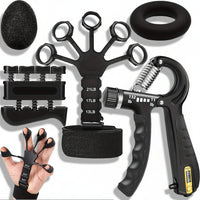 Adjustable Hand Gripper and Forearm Strength Trainer Workout Set