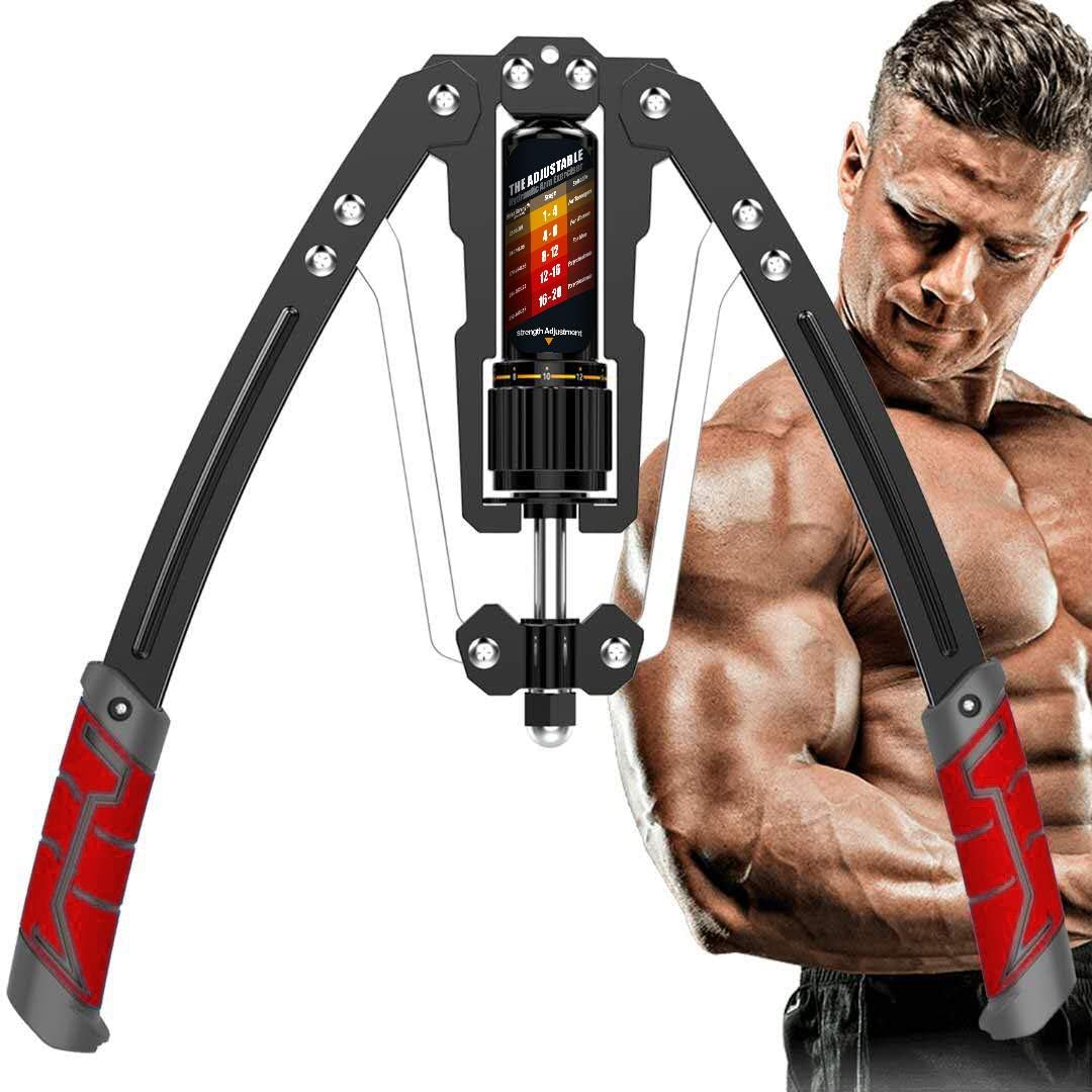Adjustable Hydraulic Arm Exerciser and Twister Strength Trainer 10–200 kg