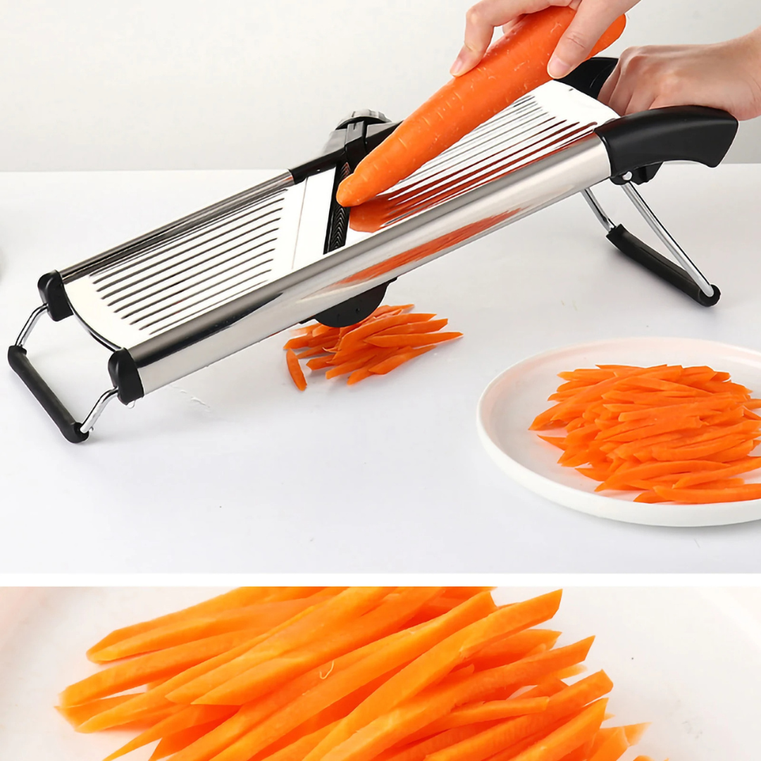 Adjustable Mandoline Slicer – Precision Stainless Steel Vegetable Slicer
