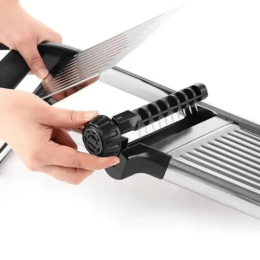 Adjustable Mandoline Slicer – Precision Stainless Steel Vegetable Slicer