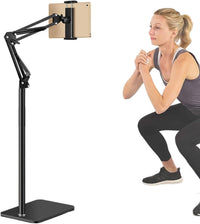 Adjustable Phone & Tablet Floor Stand for Hands-Free Viewing