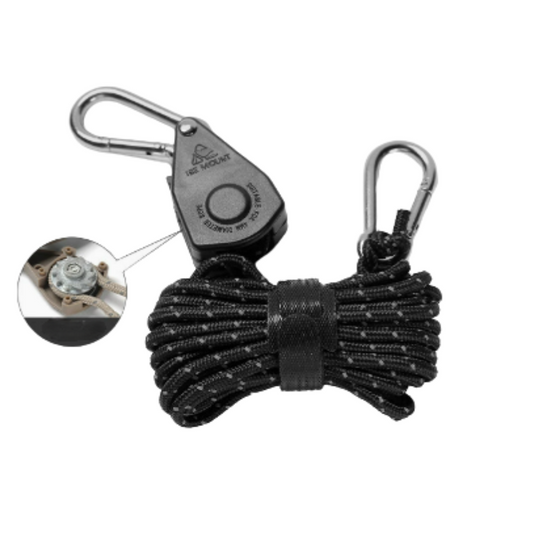 Adjustable Pulley Camping Rope