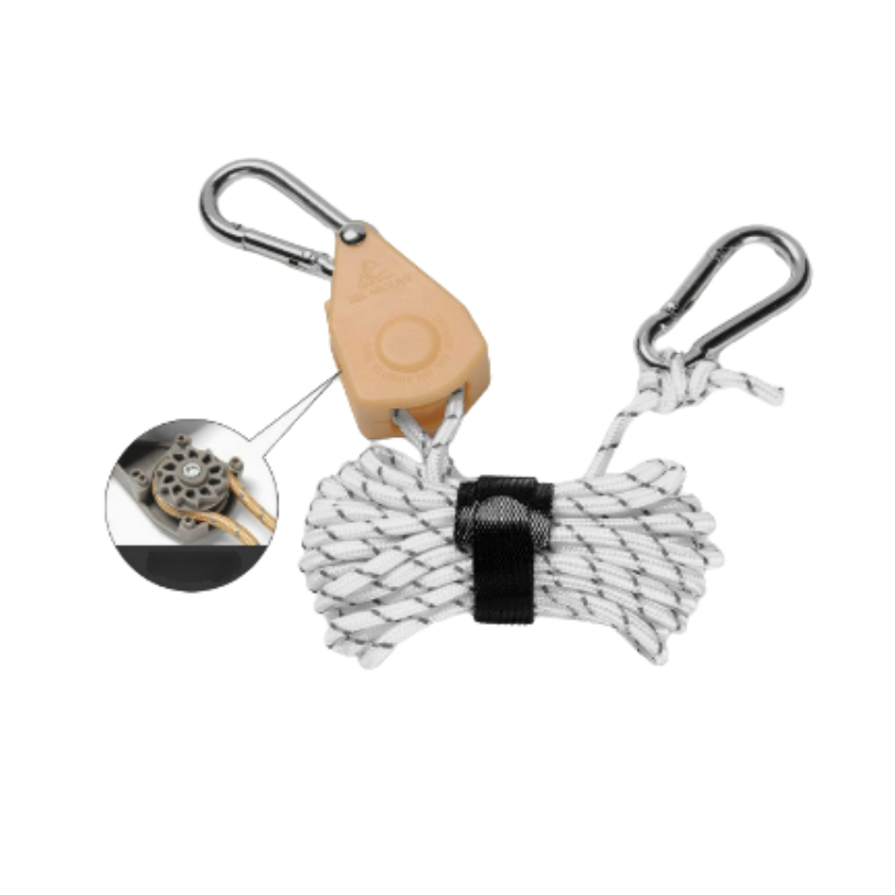 Adjustable Pulley Camping Rope