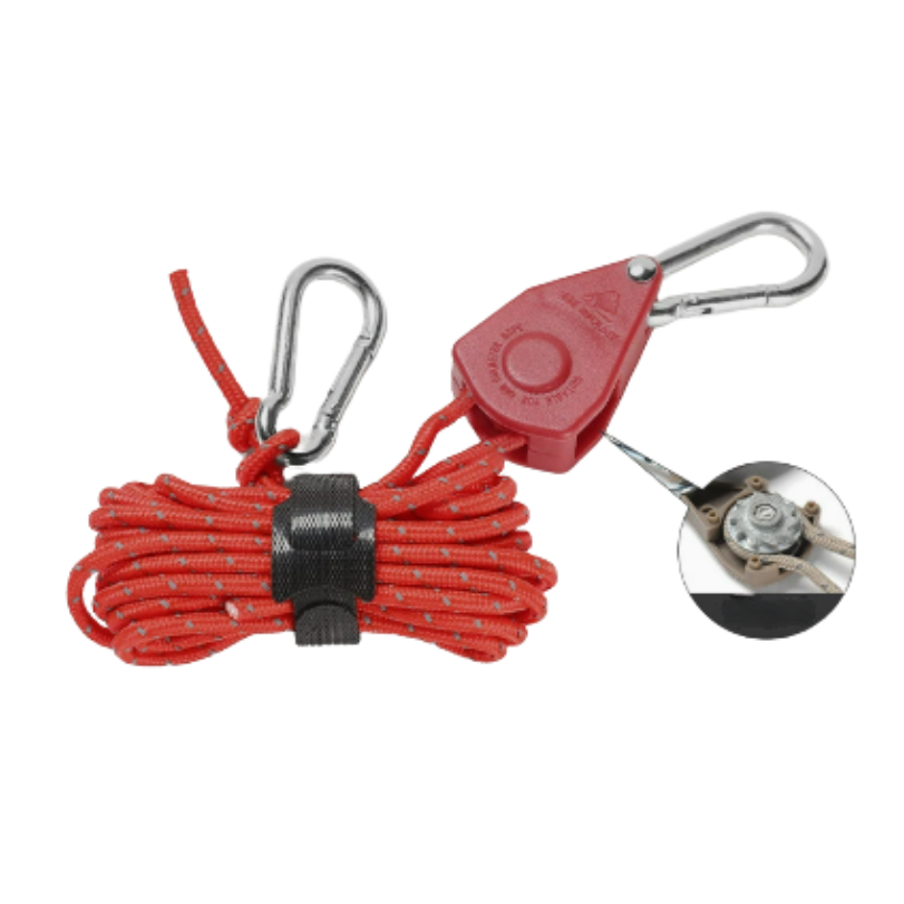 Adjustable Pulley Camping Rope