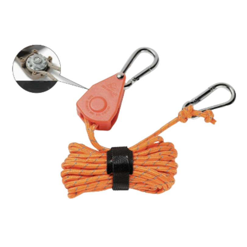 Adjustable Pulley Camping Rope