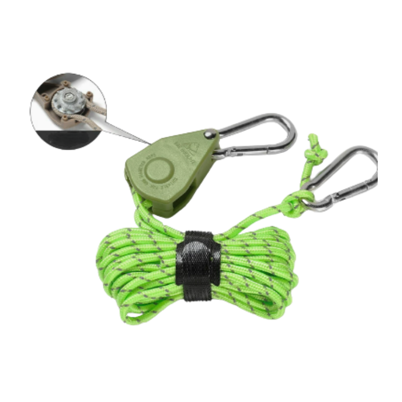 Adjustable Pulley Camping Rope