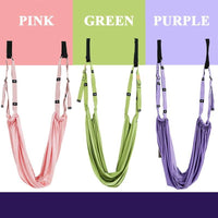 Adjustable Soft Fabric Stretch Band Flexibility Trainer