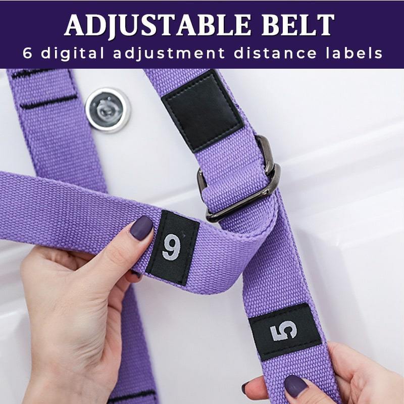 Adjustable Soft Fabric Stretch Band Flexibility Trainer