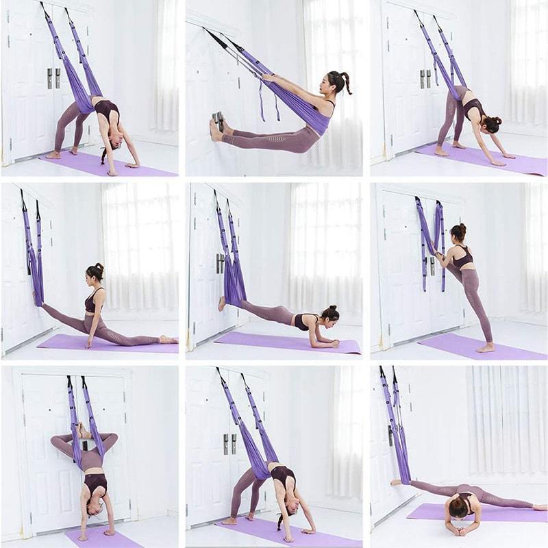 Adjustable Soft Fabric Stretch Band Flexibility Trainer