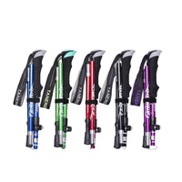 Adjustable Telescopic Folding Trekking Poles for Hiking
