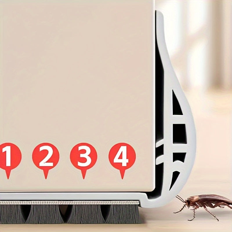 Adjustable Windproof Under-Door Draft Stopper and Seal