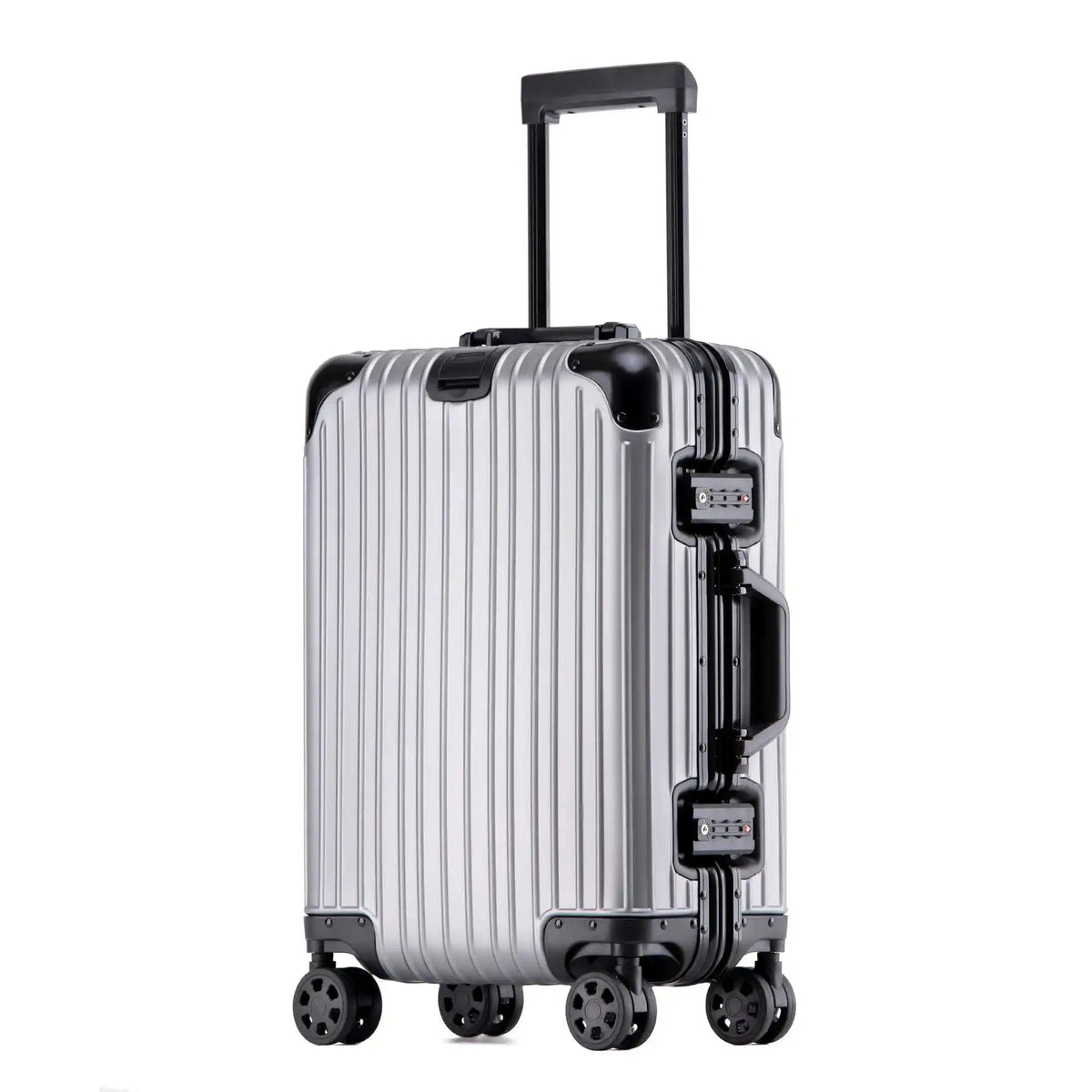 Aluminum Hardshell Travel Suitcase | Scratch-Resistant Luggage