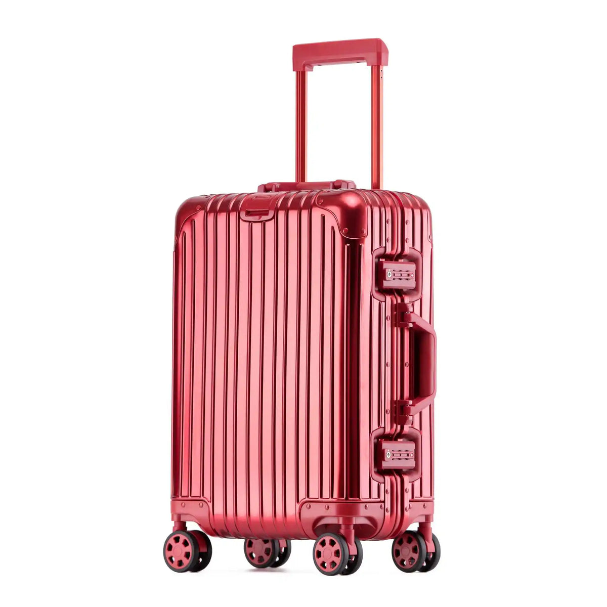 Aluminum Hardshell Travel Suitcase | Scratch-Resistant Luggage