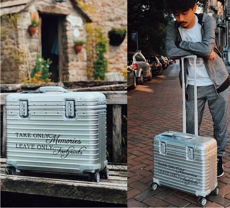 Aluminum-Magnesium Hardshell Suitcase – Monaco