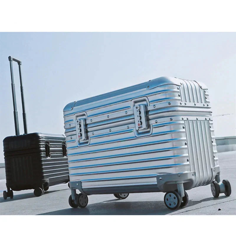 Aluminum-Magnesium Hardshell Suitcase – Monaco
